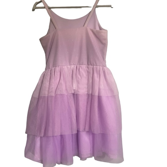 Purple tulle girl dress ombré xl - Picture 2 of 6